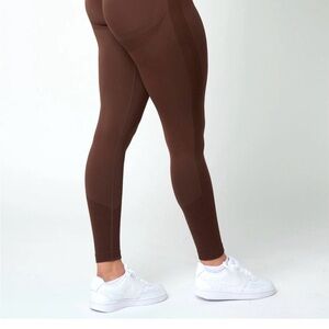 Women's Brown Leggings FEM curves